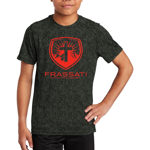 Sport Tek Youth Digi Camo Tee - Printed Logo Thumbnail