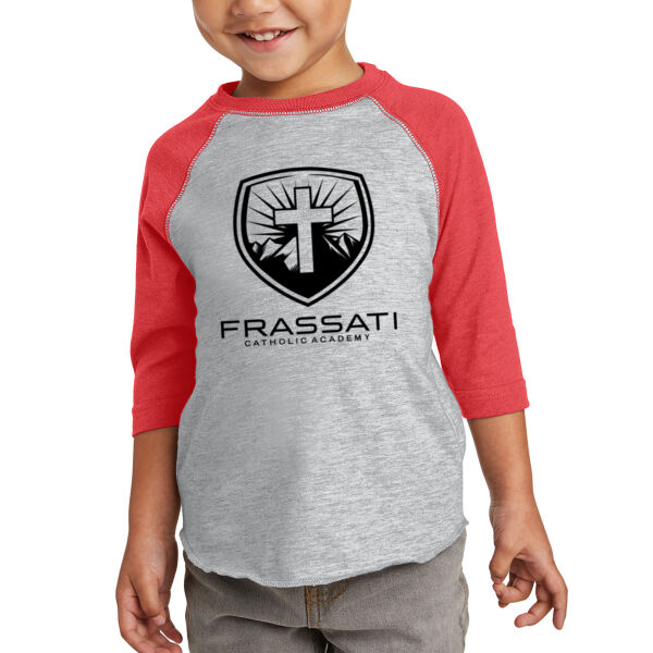 Rabbit Skins Toddler Baseball Fine Jersey Tee - Printed Logo Thumbnail