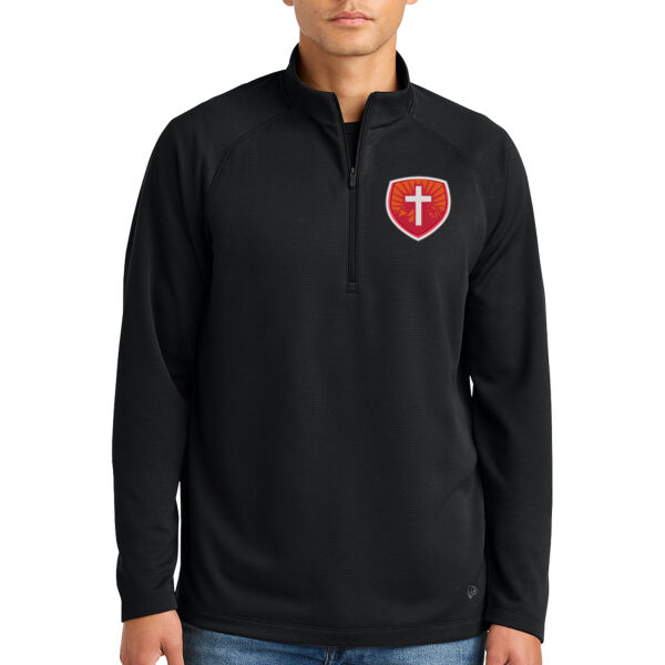 New Era Stand Out 1/4 Zip - Embroidered Logo Thumbnail