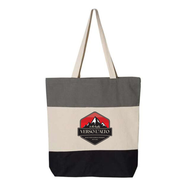 11L Tri Color Tote - Printed Logo Thumbnail