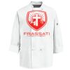 Eight Knot Button Chef Coat with Thermometer Pocket Thumbnail