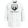 Eight Knot Button Chef Coat with Thermometer Pocket Thumbnail