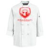 Eight Knot Button Chef Coat with Thermometer Pocket Thumbnail