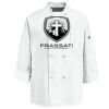 Eight Knot Button Chef Coat with Thermometer Pocket Thumbnail
