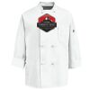 Eight Knot Button Chef Coat with Thermometer Pocket Thumbnail